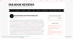 Desktop Screenshot of fabbookreviews.com