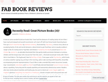 Tablet Screenshot of fabbookreviews.com